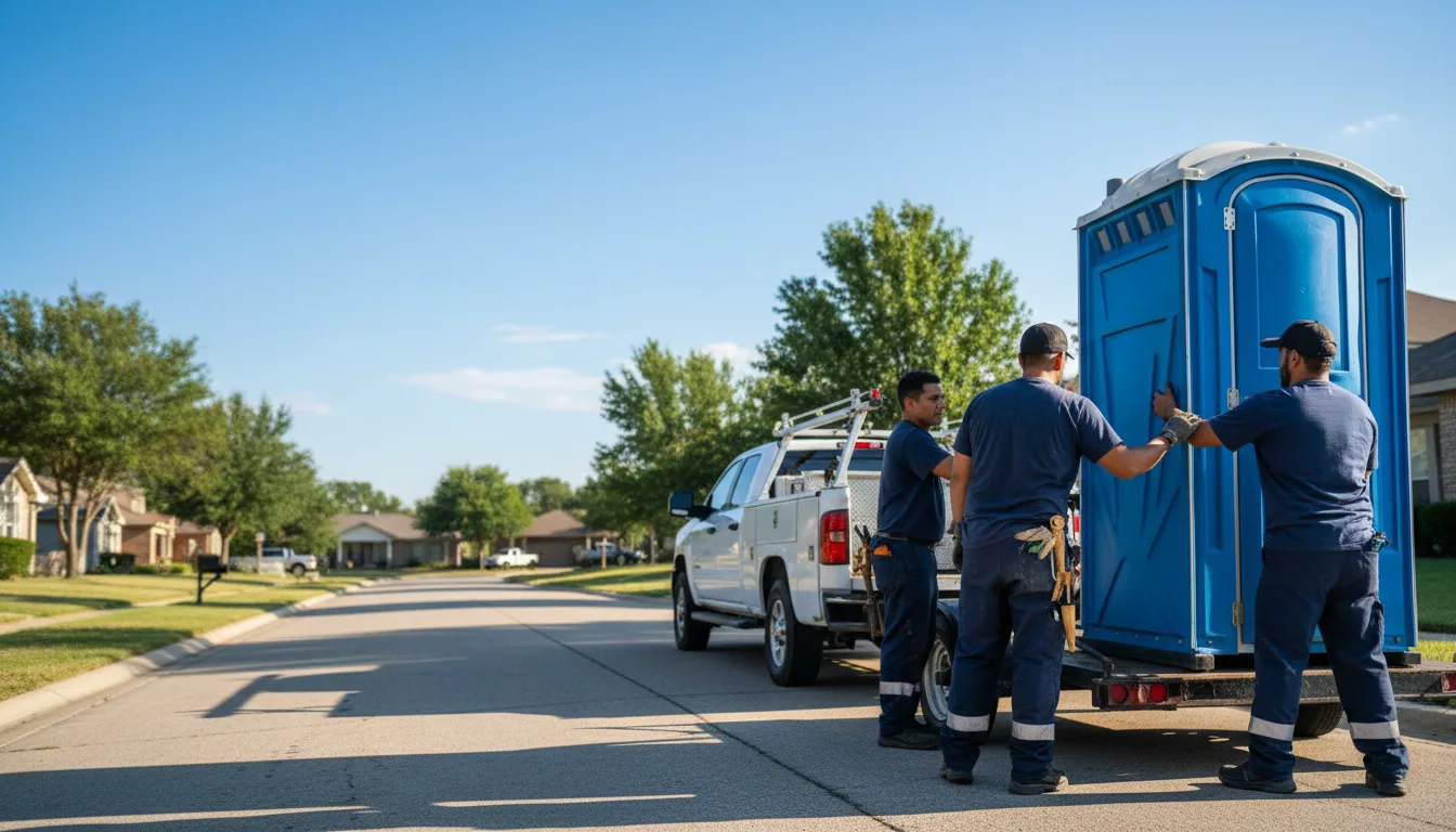 Portable Toilet Rental in Bowlegs, OK near me